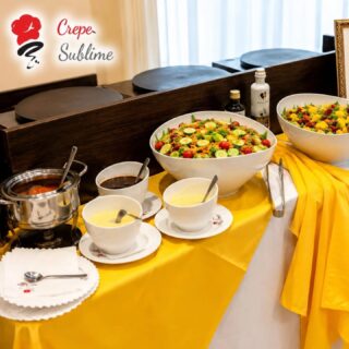 ✨ Sabores que encantam, momentos que ficam ✨

Transforme sua festa em uma experiência inesquecível com o requinte e o sabor do Buffet Crepe Sublime.
Crepes doces e salgados preparados na hora, com qualidade, sofisticação e atendimento diferenciado para tornar cada detalhe especial.

🎉 Ideal para:
• Casamentos
• Aniversários
• Eventos corporativos
• Confraternizações
• Festas em geral

📞 Reserve sua data:
(11) 2659-1483
📲 WhatsApp: (11) 96985-5585

🌐 www.crepesublime.com.br
📷 @crepesublime

Crepe Sublime — Festas Diferenciadas.